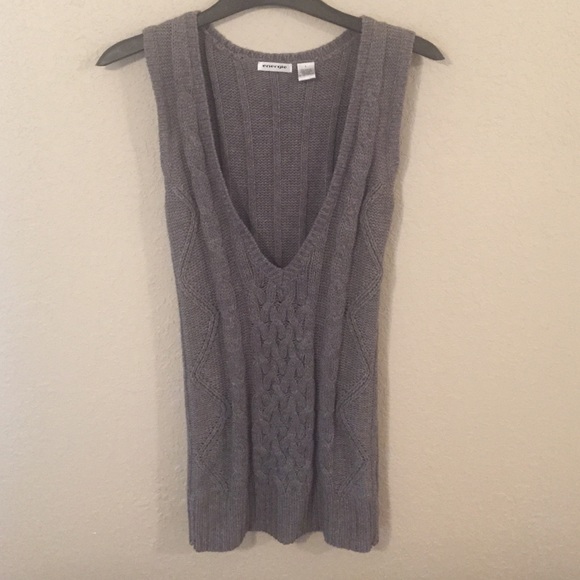 Sweater Vest Tunic - Picture 1 of 2