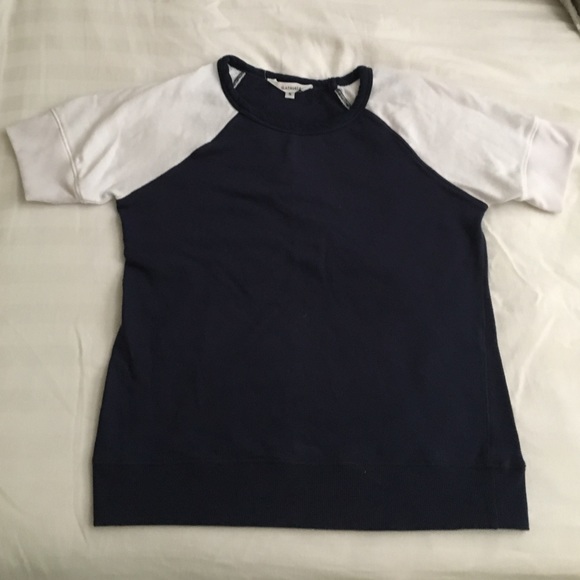 Athleta short sleeve pull over