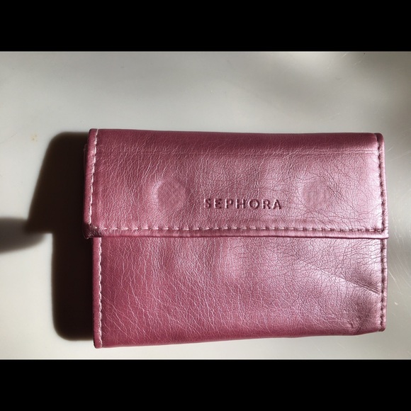 Shimmery Pink Sephora Cosmetic Brush Holder