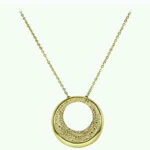 Swarovski necklace and watch