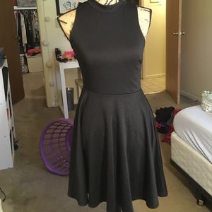 Black skater dress
