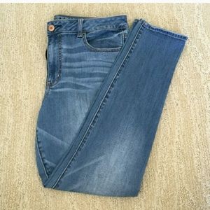 American eagle hi-rise jeggings super stretch