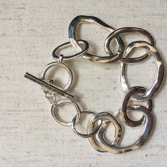 Chloe + Isabel sterling silver link bracelet!