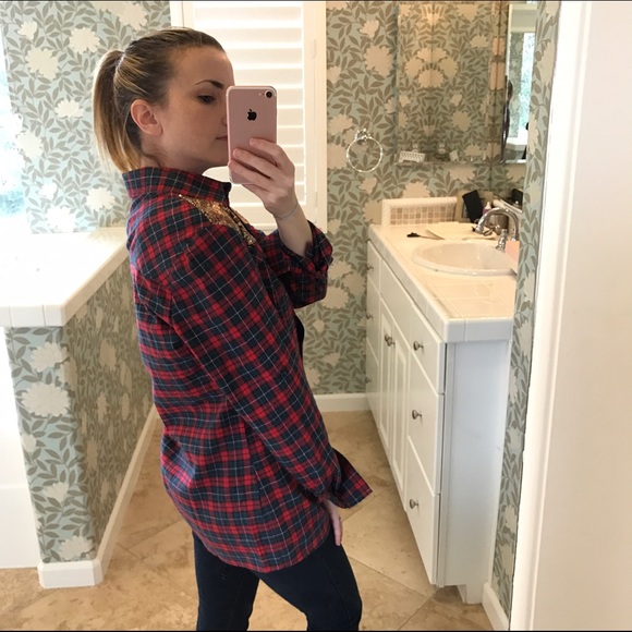 NWT Soft and Warm Sequin Flannel - Picture 3 of 4