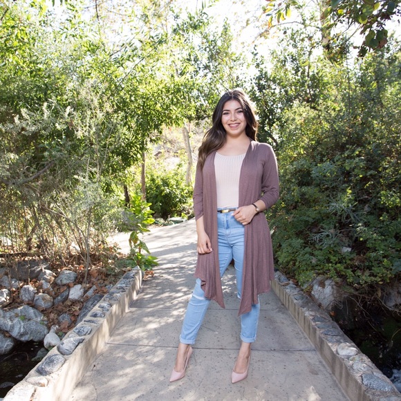 🚨CLEARANCE 🚨 Mocha Duster Duster - Picture 4 of 4