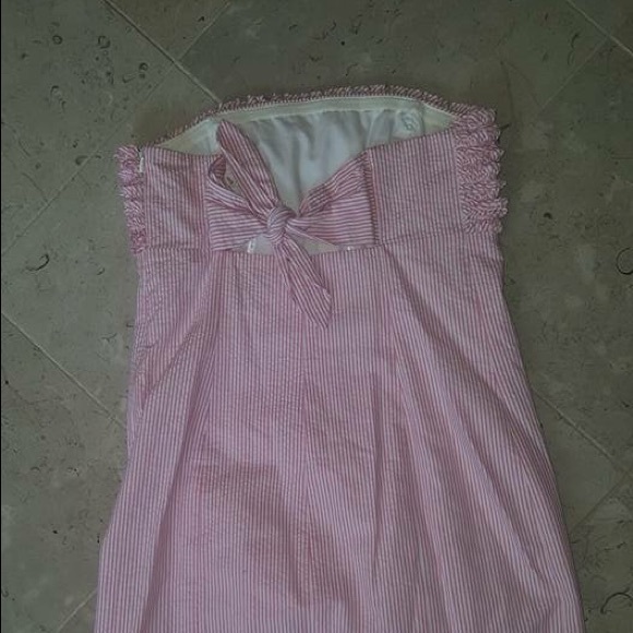 Lilly Pulitzer ruffle front tie back dress - Picture 2 of 3