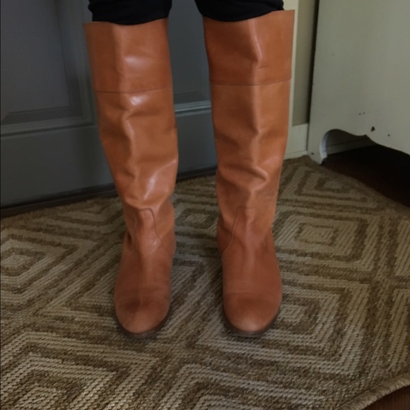 J. Crew leather boots