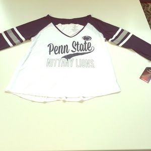 PSU 3/4 length sleeves NWOT