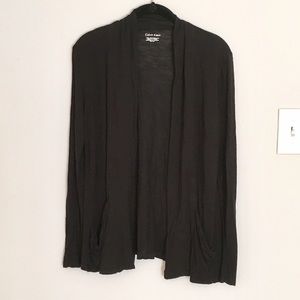 Calvin Klein black comfy cardigan
