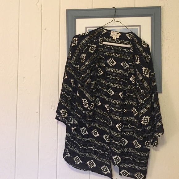 Aztec print cover up!