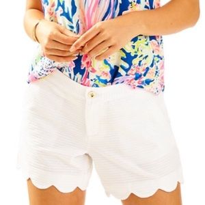 Lilly Pulitzer scalloped shorts