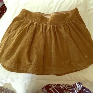 Corduroy Abercrombie & Fitch skirt