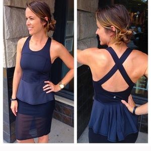 Peplum tank