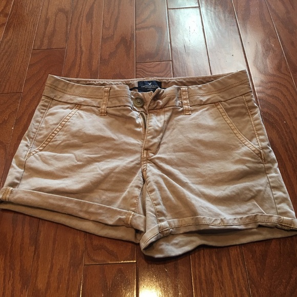 American eagle midi shorts