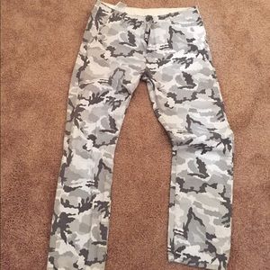 White/Gray Camo Levis Chinos