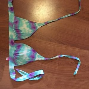 Tie dye Victoria's Secret push up bikini top