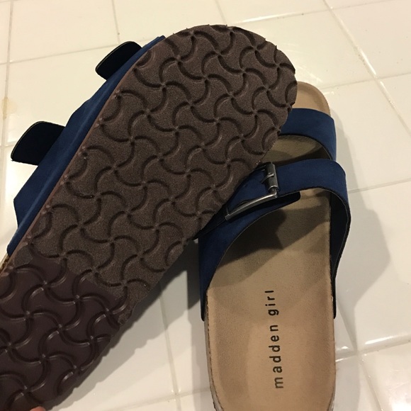 Blue Madden Girl Sandals - Picture 3 of 3