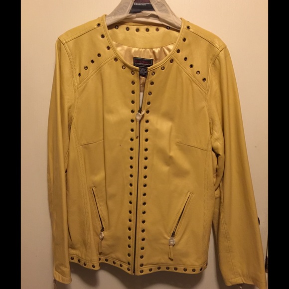 Bradley Bayou Leather Studded Jacket