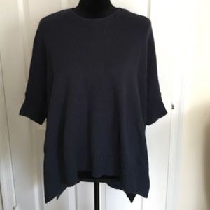 Bcbgmaxazria navy blue sweater size S