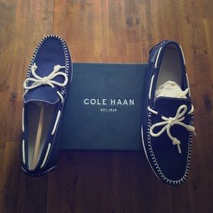 Cole Haan Grant LTE - Pea Coat Blue/White - 8