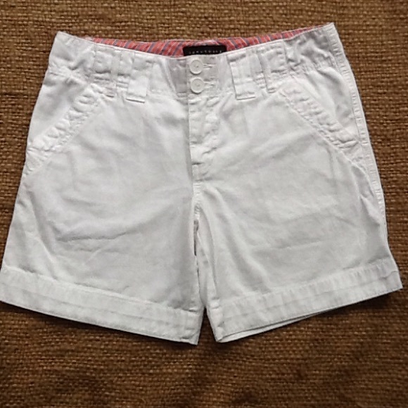 Sanctuary Clothing White Cotton Shorts