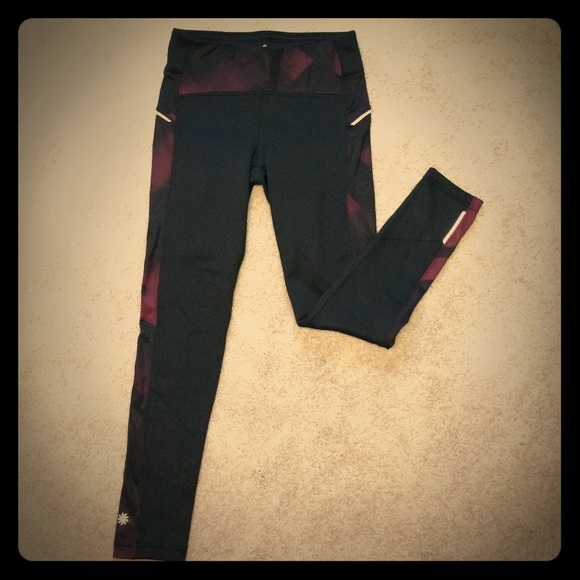 Athleta fleece lined leggings