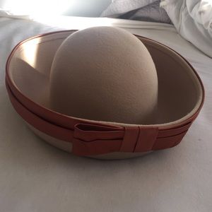 Pale pink vintage hat