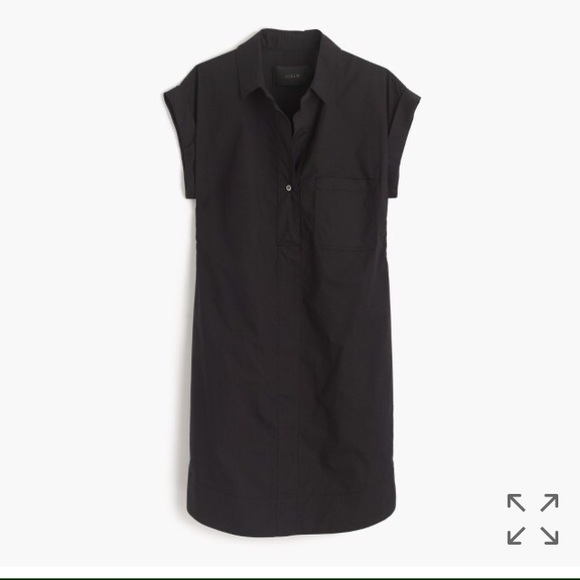 Short sleeve shirt dress