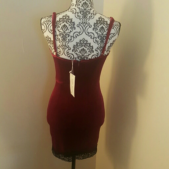 Velvet Lace Dress - Picture 2 of 4