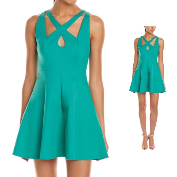 Halston Heritage A-line Dress