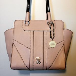 Guess Paxton Avery Nude Satchel