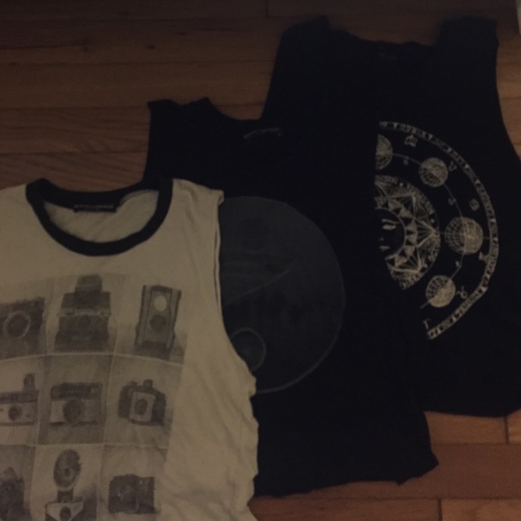 3 Brandy Muscle Tees