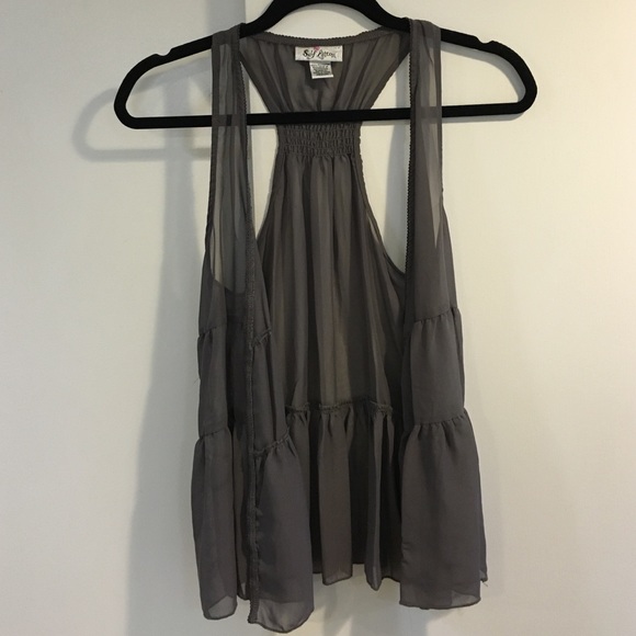 Sheer vest