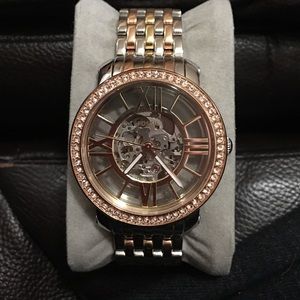 Gorgeous Tri-Color Fossil Watch!