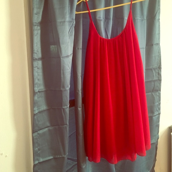 Red dress