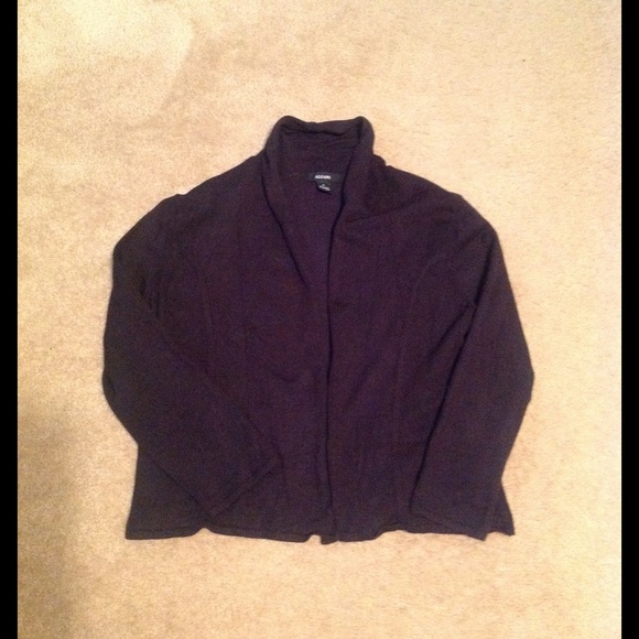 Alfani black stretch cardigan size S