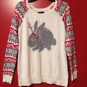 Intarsia Critter Sweater