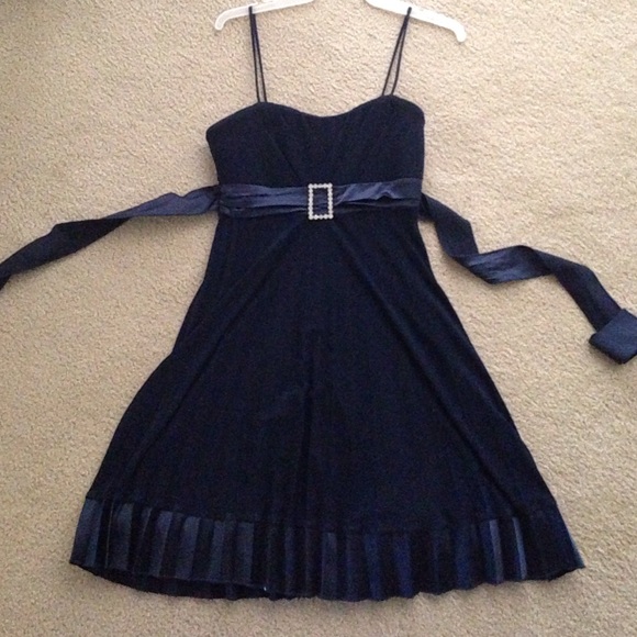 Navy Homecoming Dress