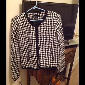 Hound tooth jacket