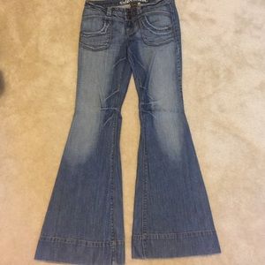Comfy vintage super flare jeans!