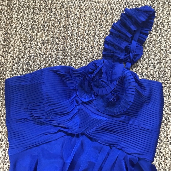 Royal blue cocktail dress - Picture 2 of 4