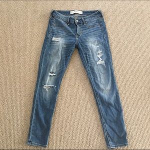 Abercrombie & Fitch ripped skinny jeans