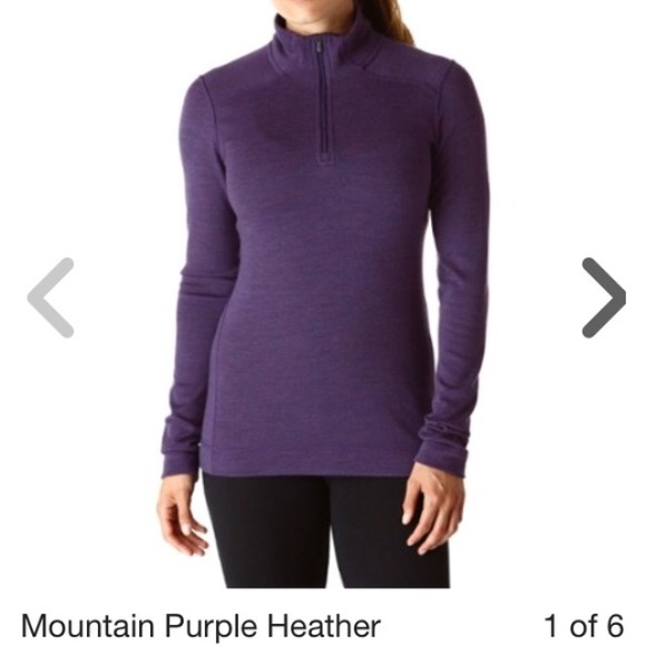 Smartwool Zip-T Pullover! Merino wool UPF 50