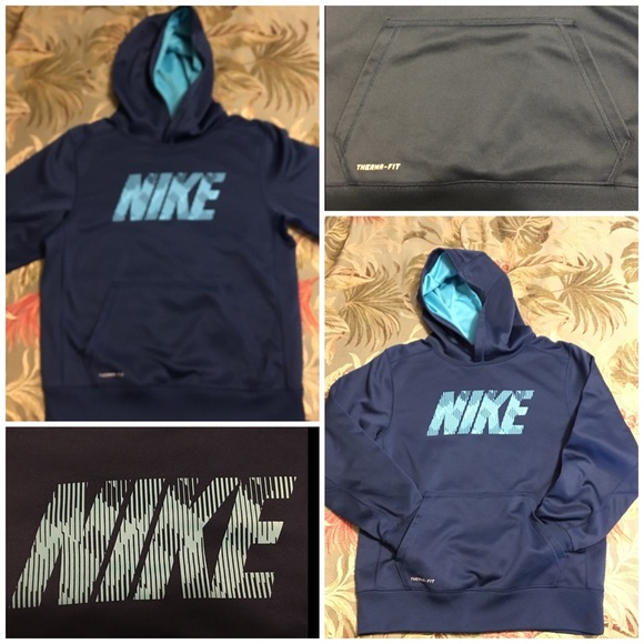 Nike Boys Large Sweatshirt Hoodie - Picture 2 of 4