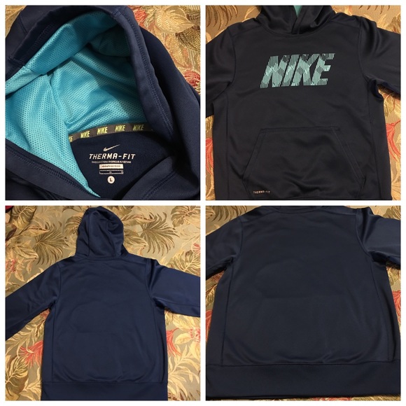 Nike Boys Large Sweatshirt Hoodie - Picture 3 of 4