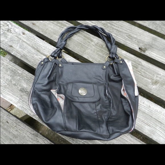 NICA Bags Black Hobo Bag Poshmark