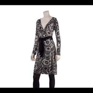 Diane Von Furstenberg Abrigo Bolero wrap dress 2