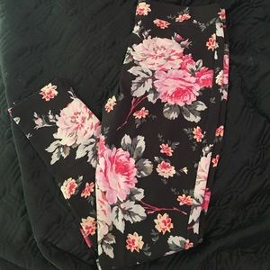 Floral express leggings