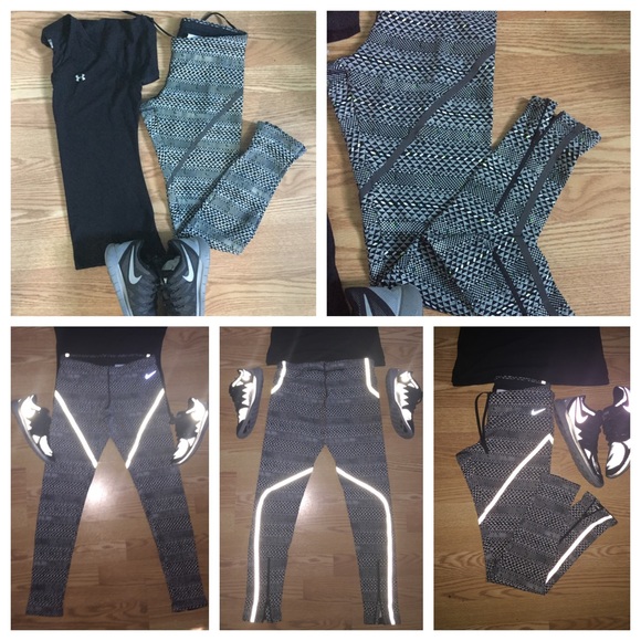 Nike Flash Printed Running Tights