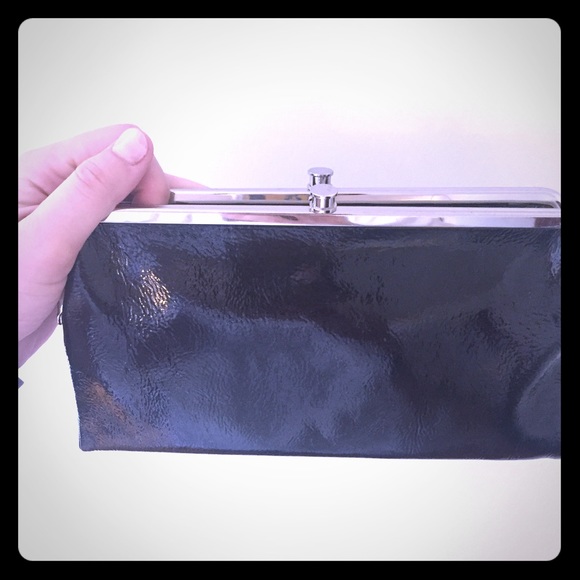 Hobo Lauren Patent Clutch Wallet